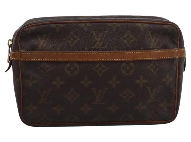 LOUIS VUITTON Monogram Compiegne 23 Clutch Bag M51847 LV Auth 201211 - view 2