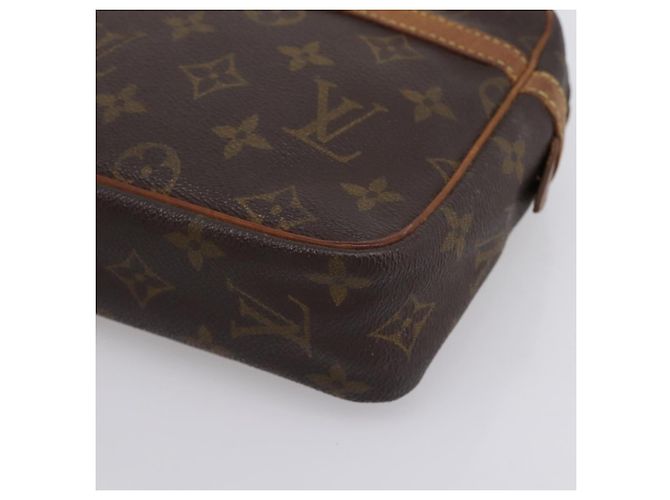 LOUIS VUITTON Monogram Compiegne 23 Clutch Bag M51847 LV Auth 201211 - view 8