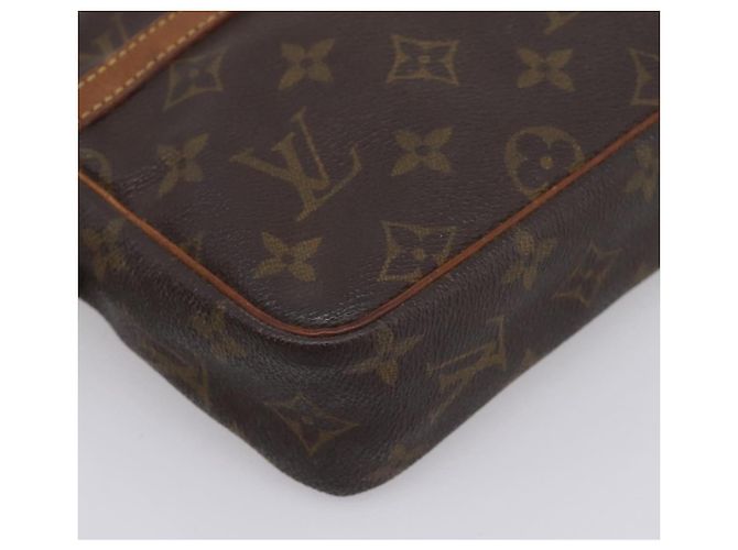 LOUIS VUITTON Monogram Compiegne 23 Clutch Bag M51847 LV Auth 201211 - view 9