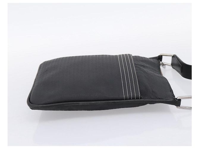 Borsa a tracolla LOEWE PVC Canvas Black Silver Auth 203418 Nero Argento - vista 5