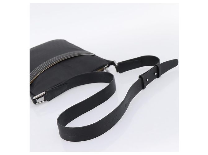 Borsa a tracolla LOEWE PVC Canvas Black Silver Auth 203418 Nero Argento - vista 7