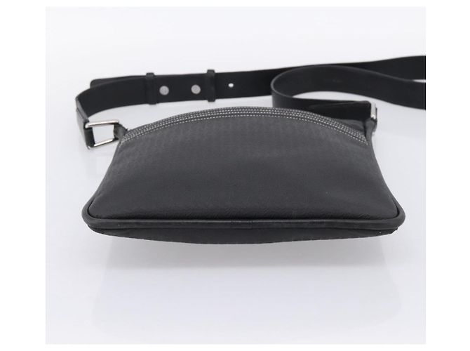 Borsa a tracolla LOEWE PVC Canvas Black Silver Auth 203418 Nero Argento - vista 9