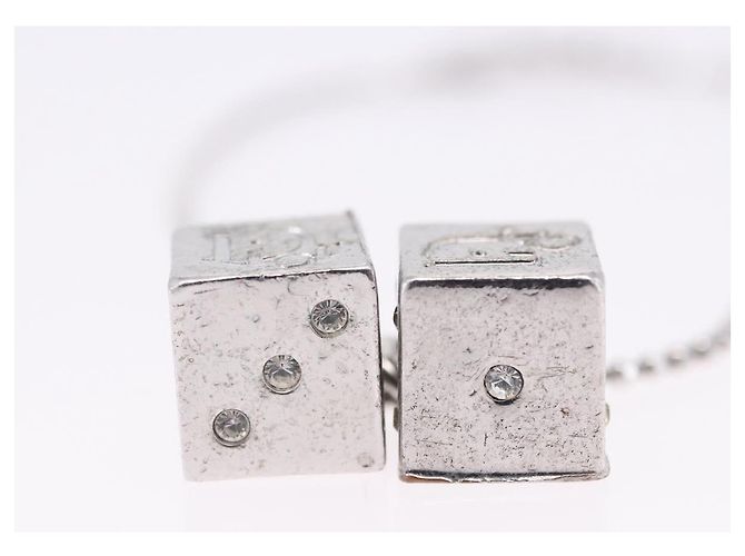 Bracciale Christian Dior Metal Silver Auth ti4011 Argento - vista 12