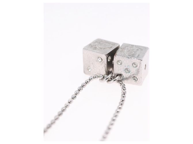 Bracciale Christian Dior Metal Silver Auth ti4011 Argento - vista 13