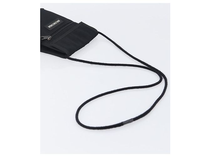 Bolso de hombro BALENCIAGA Explorer Canvas Black White 532298 Auth 202287A Negro Blanco - vista 7