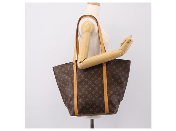 LOUIS VUITTON Monogram Sac Shopping Tote Bag M51108 LV Auth 202592V Monogramma - vista 23