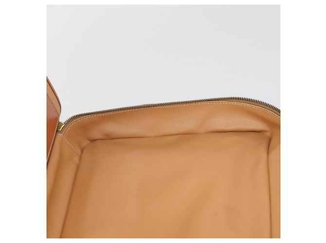 16 Céline Borsa a mano CELINE Macadam Canvas PVC Leather 2way Brown Gold Auth 199219 Marrone D'oro - vista 23