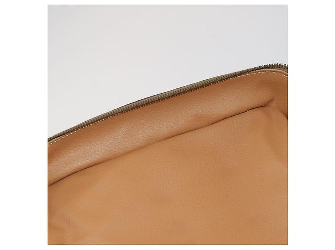 16 Céline Borsa a mano CELINE Macadam Canvas PVC Leather 2way Brown Gold Auth 199219 Marrone D'oro - vista 24