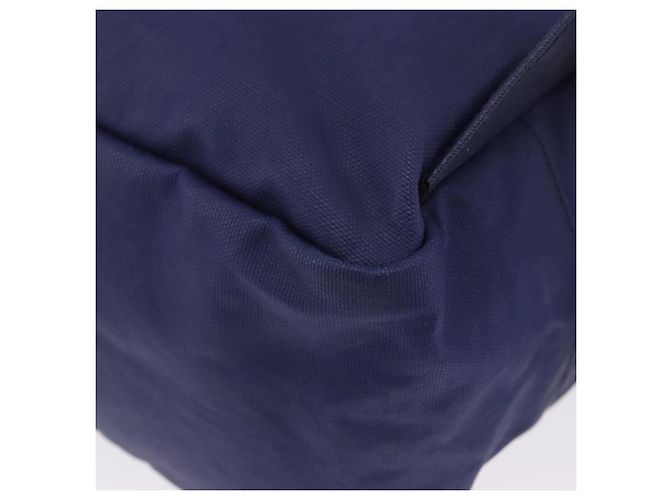 Zaino GUCCI RON HERMAN Canvas Navy Silver 477875 Auth 200358M Argento Blu navy - vista 15