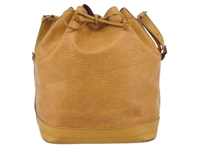 Borsa a tracolla LOUIS VUITTON Epi Noe Tassili Yellow M44009 LV Auth 202931 - vista 13