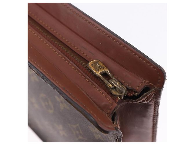 LOUIS VUITTON Monogram Pochette Homme Clutch Bag M51795 LV Auth 203279 Monogramma - vista 8