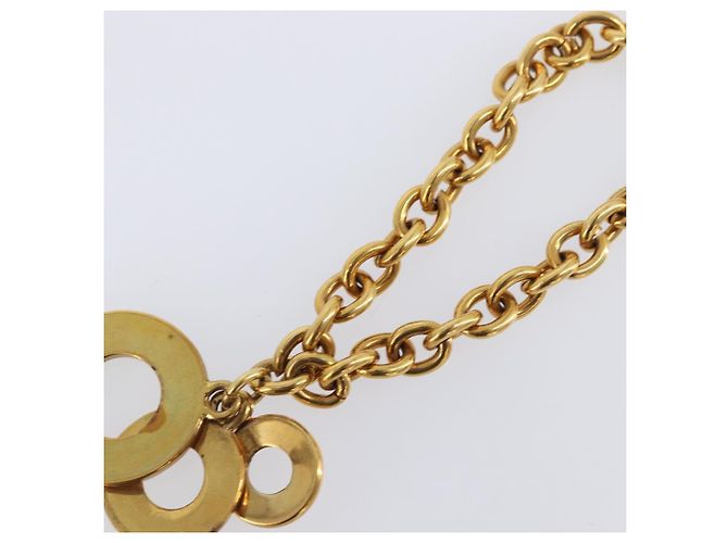 Céline Bracciale Circle CELINE metallo Gold Tone Auth SW2830 - vista 10