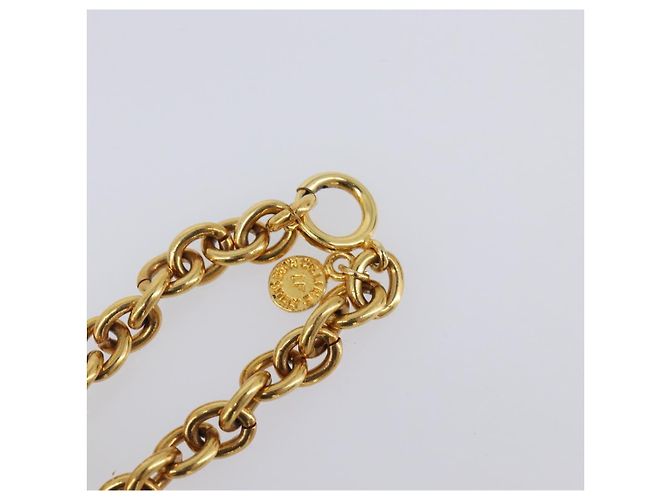 Céline Bracciale Circle CELINE metallo Gold Tone Auth SW2830 - vista 6