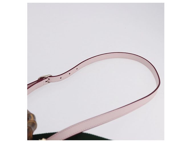 GUCCI Yuko Higuchi Bamboo Diana Small Tote Bag 3way Pink 841488 Auth 202070SM Rosa - vista 10