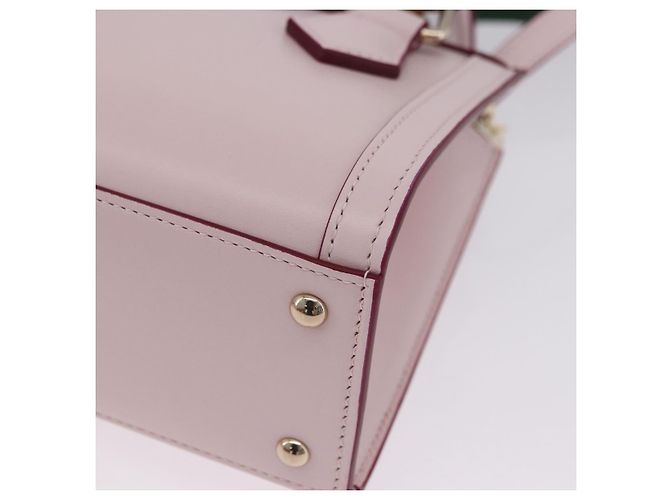 GUCCI Yuko Higuchi Bamboo Diana Small Tote Bag 3way Pink 841488 Auth 202070SM Rosa - vista 15