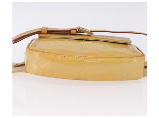 LOUIS VUITTON Monogram Vernis Fulton Waist Bag Gris M91041 LV Auth 198975 Grigio - vista 10
