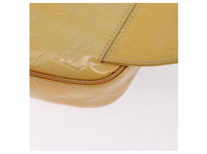 LOUIS VUITTON Monogram Vernis Fulton Waist Bag Gris M91041 LV Auth 198975 Grigio - vista 14