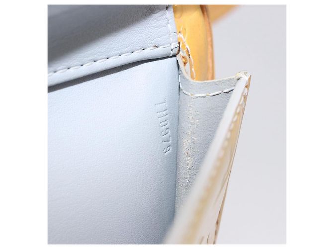 LOUIS VUITTON Monogram Vernis Fulton Waist Bag Gris M91041 LV Auth 198975 Grigio - vista 21