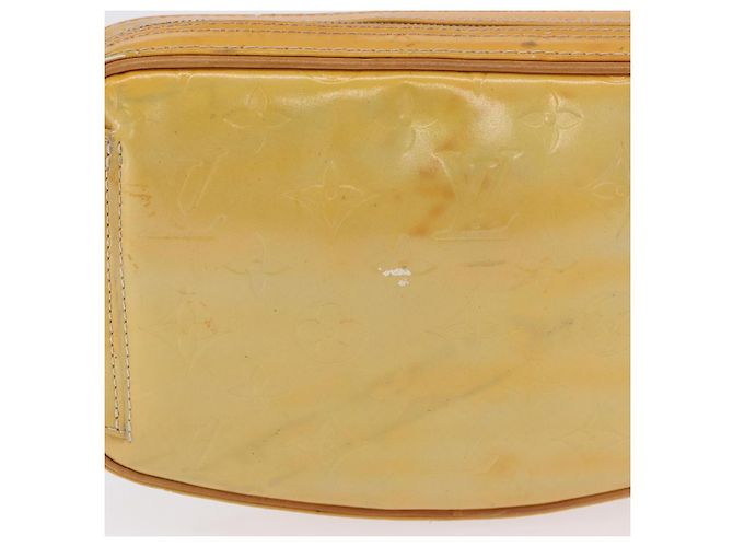 LOUIS VUITTON Monogram Vernis Fulton Waist Bag Gris M91041 LV Auth 198975 Grigio - vista 4