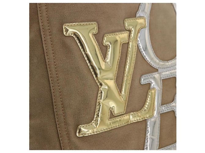 Borsa Tote LOUIS VUITTON That's Love MM Canvas Brown M95466 LV Auth 198927A Marrone - vista 9