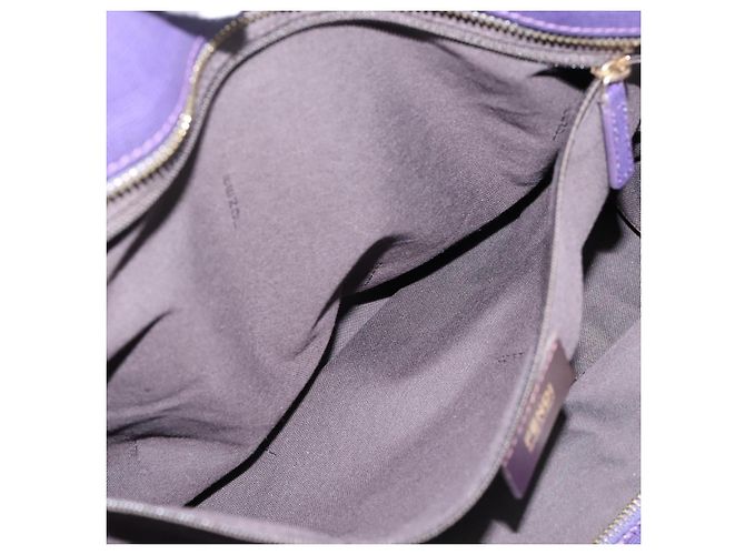 Bolso Tote FENDI Zucca Canvas Negro Marrón Auth 202705 Castaño - vista 21
