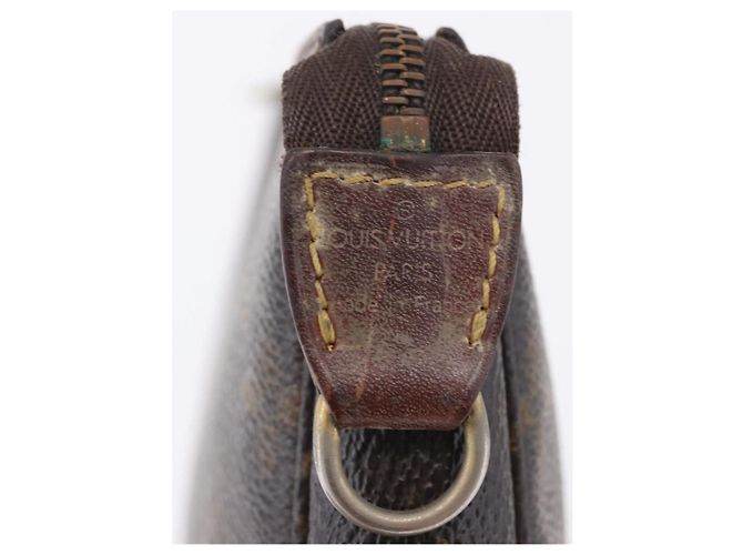 LOUIS VUITTON Monogram Pochette Accessoires Pouch M51980 LV Auth 201293 Monogramma - vista 13