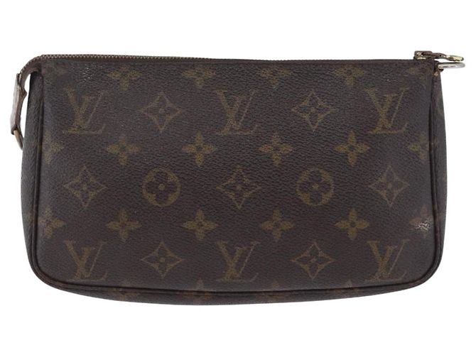 LOUIS VUITTON Monogram Pochette Accessoires Pouch M51980 LV Auth 201293 Monogramma - vista 3