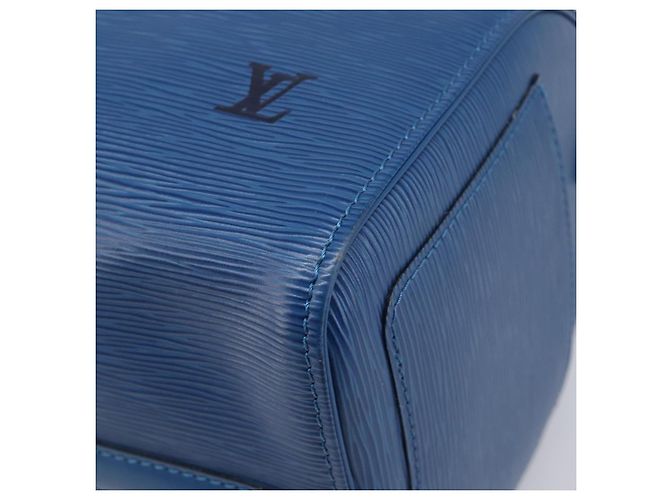 LOUIS VUITTON Epi Speedy 30 Hand Bag Toledo Blue M43005 LV Auth 202839V - vista 10
