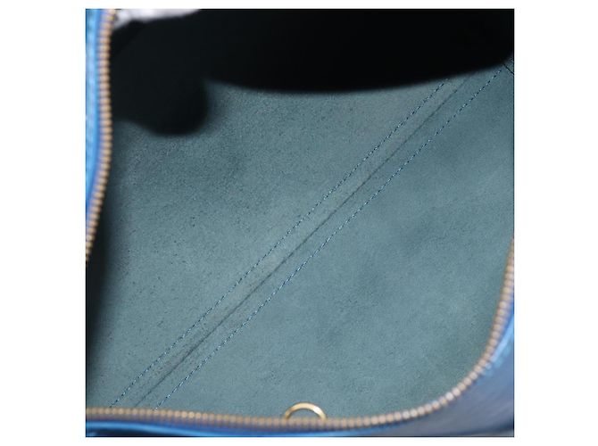 LOUIS VUITTON Epi Speedy 30 Hand Bag Toledo Blue M43005 LV Auth 202839V - vista 17