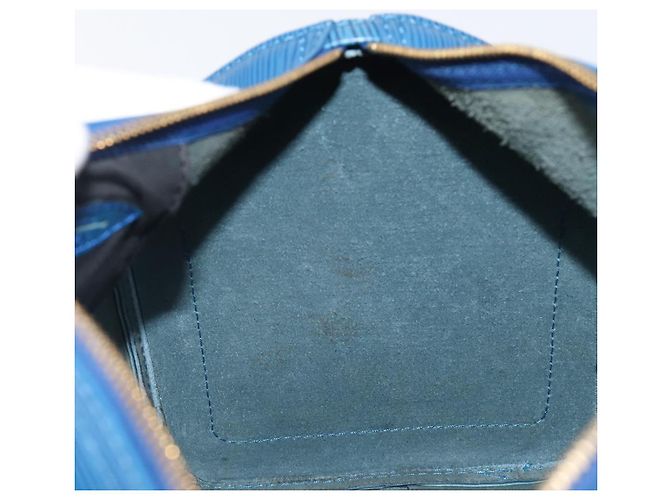 LOUIS VUITTON Epi Speedy 30 Hand Bag Toledo Blue M43005 LV Auth 202839V - vista 18