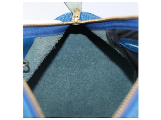 LOUIS VUITTON Epi Speedy 30 Hand Bag Toledo Blue M43005 LV Auth 202839V - vista 19