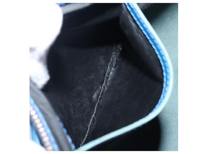 LOUIS VUITTON Epi Speedy 30 Hand Bag Toledo Blue M43005 LV Auth 202839V - vista 20
