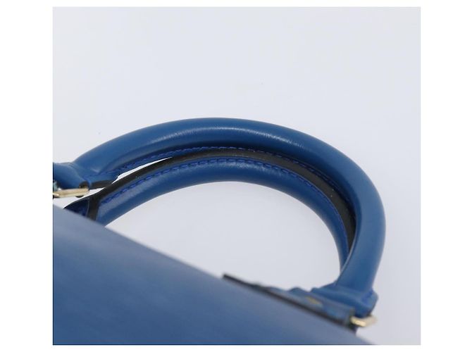 LOUIS VUITTON Epi Speedy 30 Hand Bag Toledo Blue M43005 LV Auth 202839V - vista 8