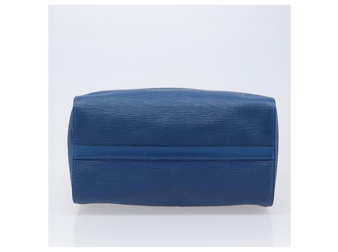 LOUIS VUITTON Epi Speedy 30 Hand Bag Toledo Blue M43005 LV Auth 202839V - vista 9