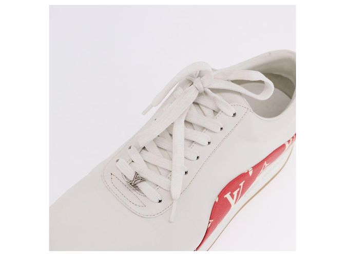 Sneakers LOUIS VUITTON Monogram LV x Supreme Runaway 1A3EQ5 LV Auth 199430M Monogramma - vista 32