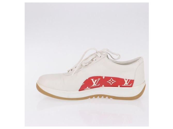 Sneakers LOUIS VUITTON Monogram LV x Supreme Runaway 1A3EQ5 LV Auth 199430M Monogramma - vista 5