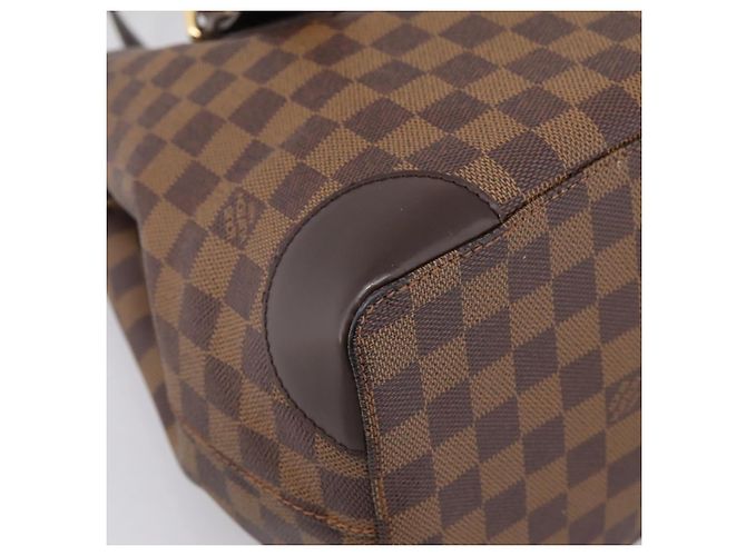 Borsa Tote LOUIS VUITTON Damier Ebene Hampstead MM N51204 LV Auth 201177SAV - vista 11
