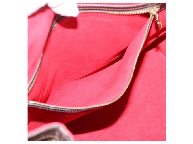 Borsa Tote LOUIS VUITTON Damier Ebene Hampstead MM N51204 LV Auth 201177SAV - vista 20