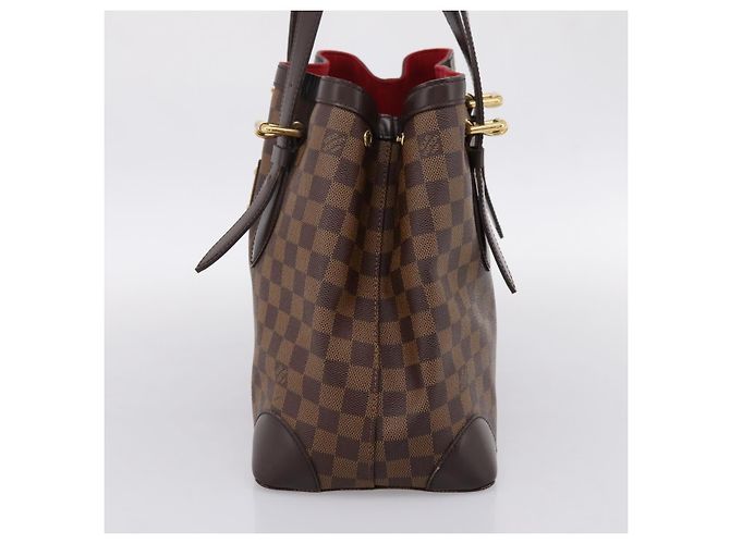 Borsa Tote LOUIS VUITTON Damier Ebene Hampstead MM N51204 LV Auth 201177SAV - vista 5