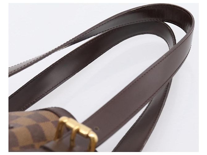 Borsa Tote LOUIS VUITTON Damier Ebene Hampstead MM N51204 LV Auth 201177SAV - vista 8