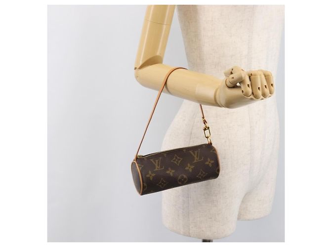 LOUIS VUITTON Monogram Papillon Pouch LV Auth 202862 Monogramma - vista 20