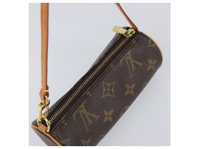 LOUIS VUITTON Monogram Papillon Pouch LV Auth 202862 Monogramma - vista 6