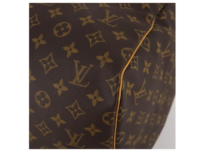 LOUIS VUITTON Monogram Keepall 55 Boston Bag M41424 LV Auth 199046A Monogramma - vista 10