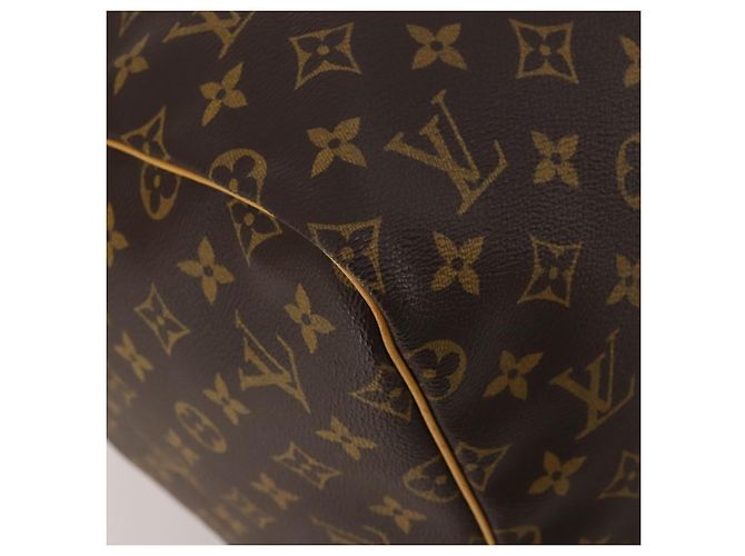 LOUIS VUITTON Monogram Keepall 55 Boston Bag M41424 LV Auth 199046A Monogramma - vista 11