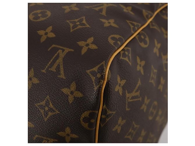 LOUIS VUITTON Monogram Keepall 55 Boston Bag M41424 LV Auth 199046A Monogramma - vista 12