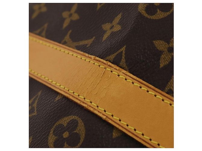 LOUIS VUITTON Monogram Keepall 55 Boston Bag M41424 LV Auth 199046A Monogramma - vista 14