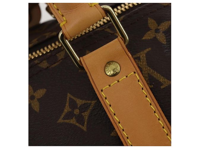 LOUIS VUITTON Monogram Keepall 55 Boston Bag M41424 LV Auth 199046A Monogramma - vista 15