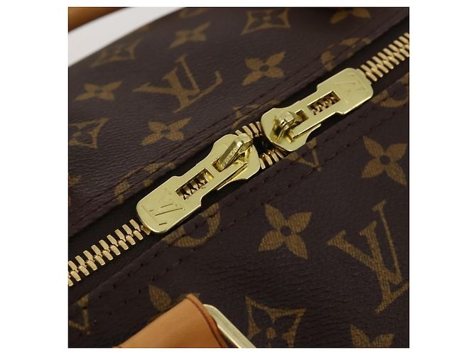 LOUIS VUITTON Monogram Keepall 55 Boston Bag M41424 LV Auth 199046A Monogramma - vista 19