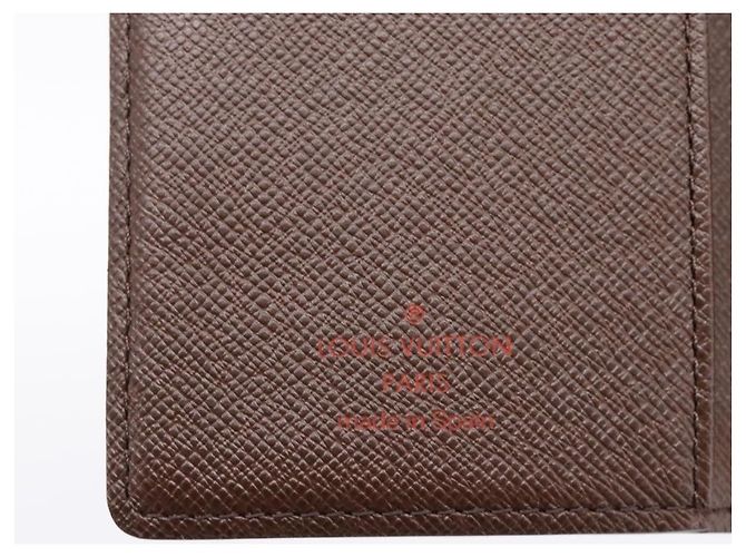 LOUIS VUITTON Damier Ebene Agenda PM Day Planner Cover R20700 LV Auth am12595V - vista 12
