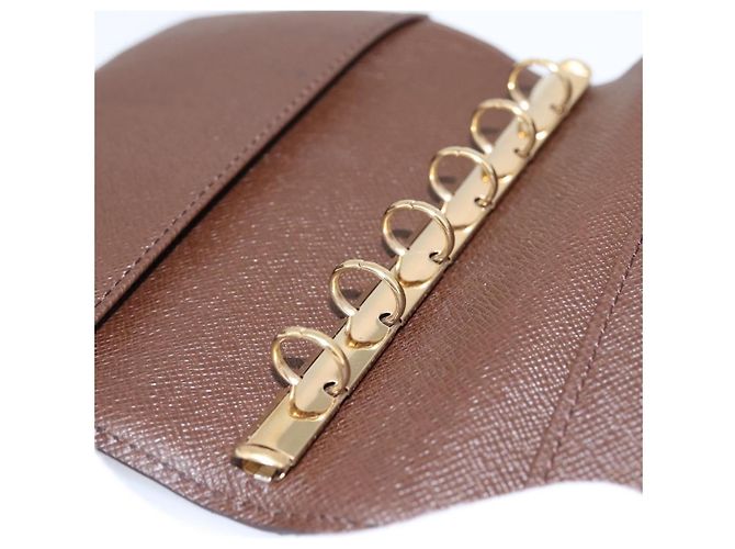 LOUIS VUITTON Damier Ebene Agenda PM Day Planner Cover R20700 LV Auth am12595V - vista 16